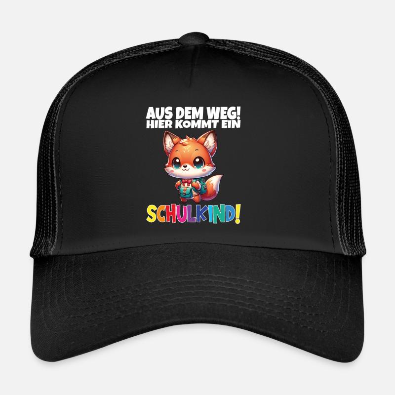 Écolier 2024 entrant à l'école Casquette trucker 