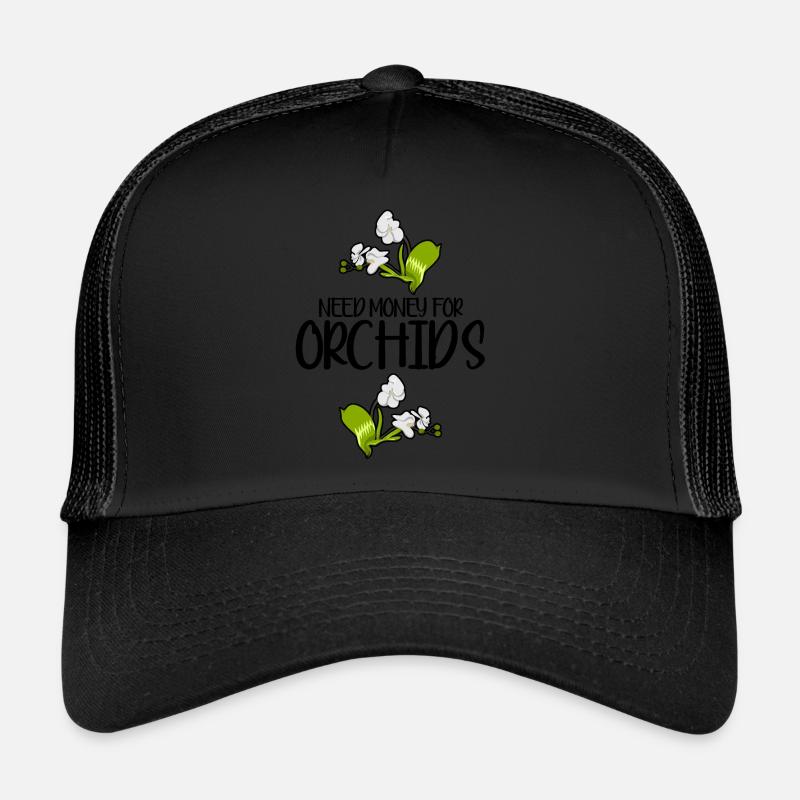 Fleurs d’orchidées Phalaenopsis Orchidées Casquette trucker 