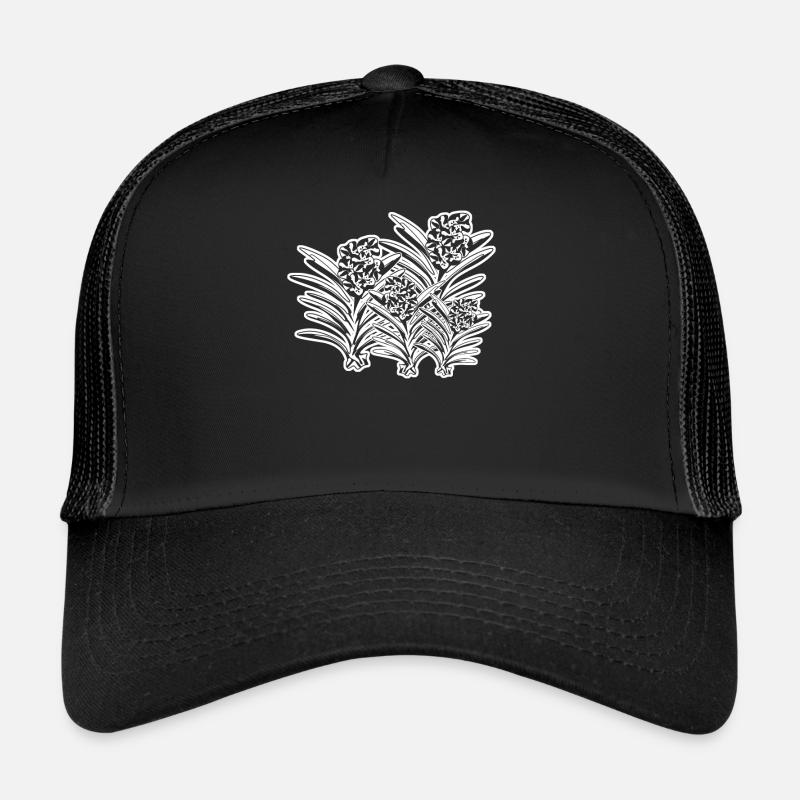 Orchidées Fleurs Orchidée Casquette trucker 