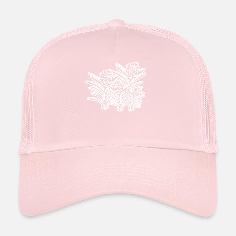 Orchidées Fleurs Orchidée Casquette trucker 