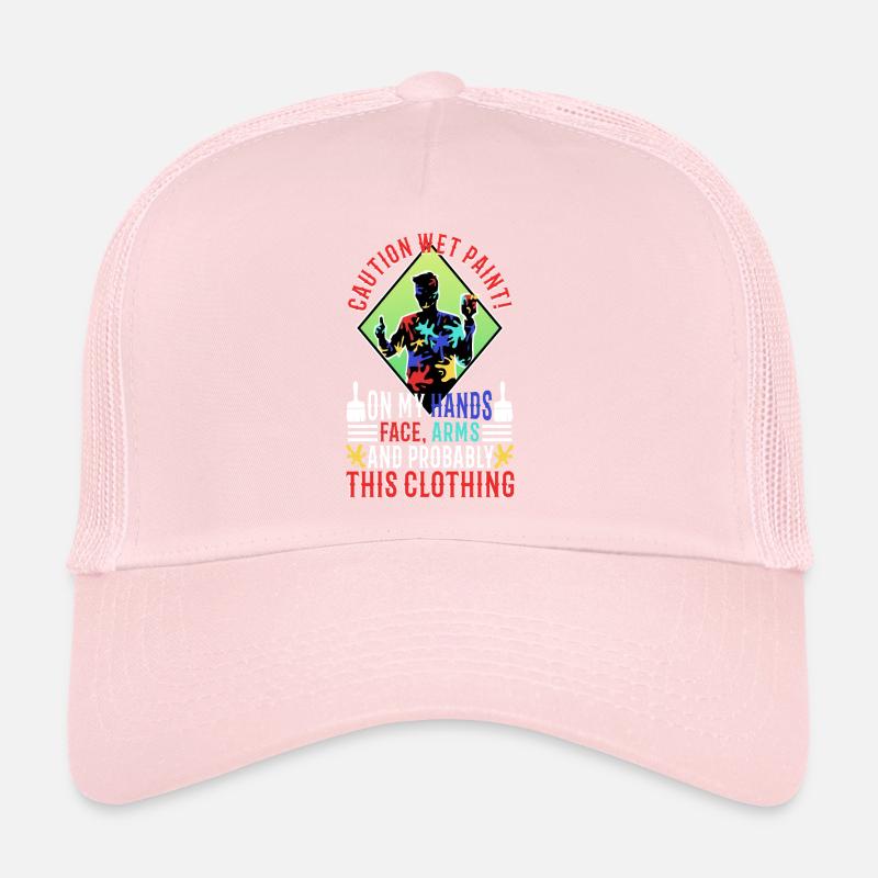 Wet paint Trucker Cap