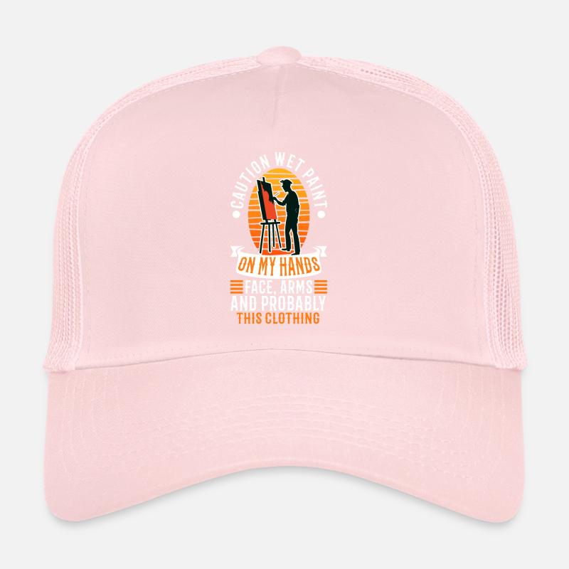 Wet paint Trucker Cap