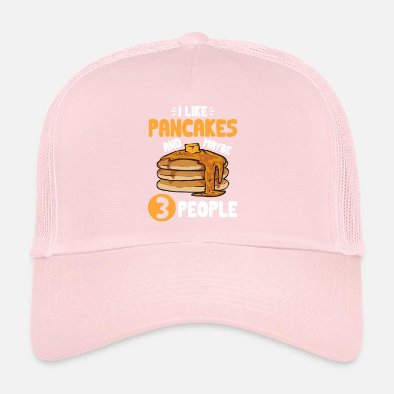 Pancake Frühstück Pfannkuchen Trucker Cap