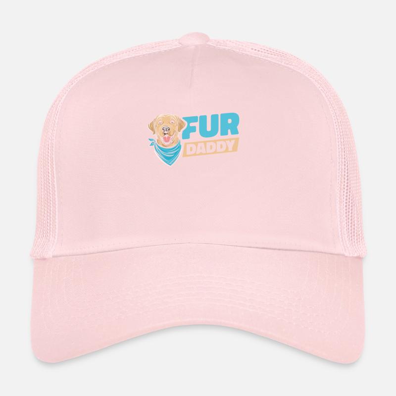 Labrador Dog Dad For Daddy Trucker Cap