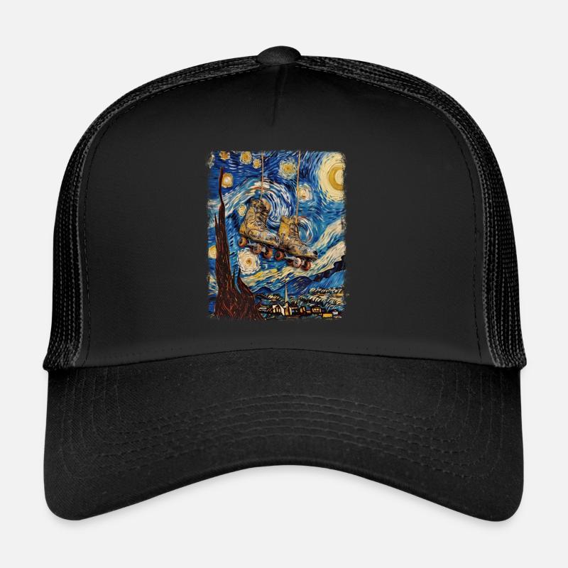 Roller Skating Ice Skaters Roller Skates Ster Trucker Cap