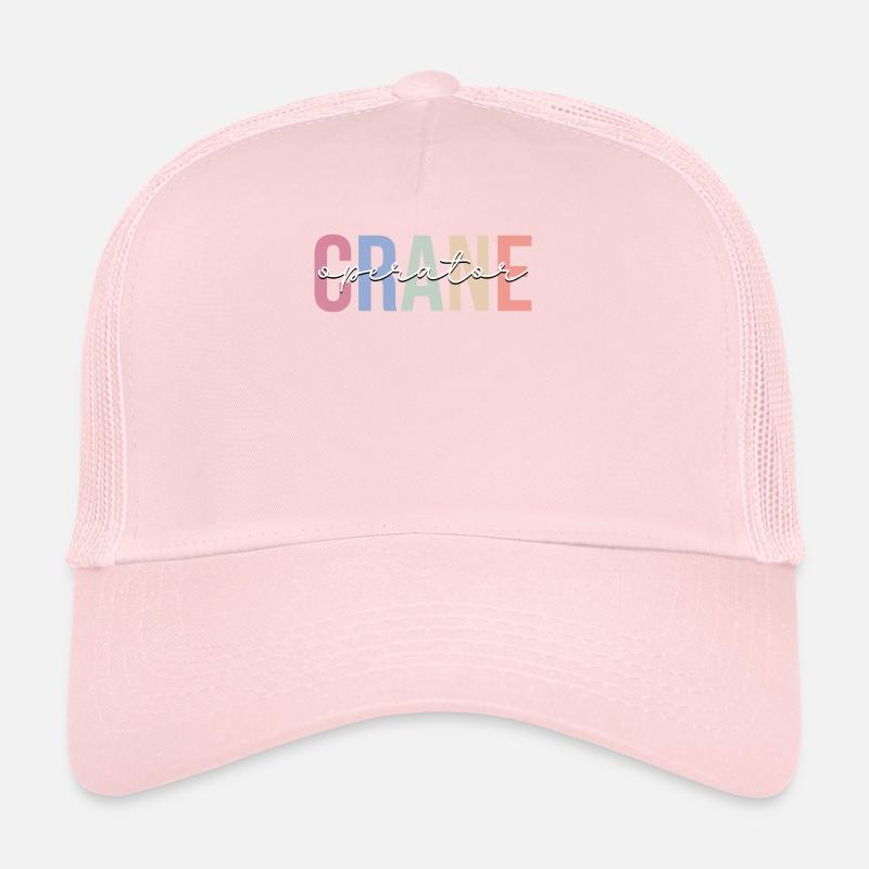 Grue Grue Grue Construction HEO Casquette trucker 