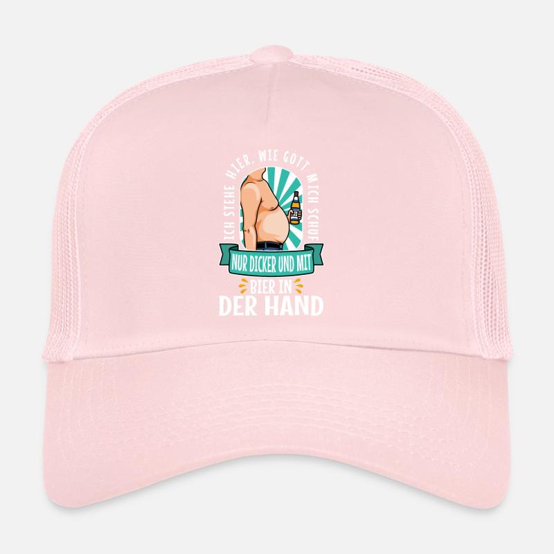 I stand here as God created me. Only thicker Trucker Cap