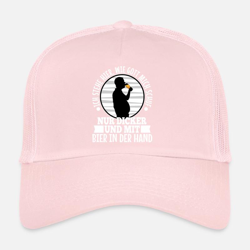 I stand here as God created me. Only thicker Trucker Cap
