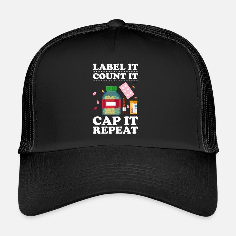 Pharmaceutical Assistant Pharmacy Technician Trucker Cap
