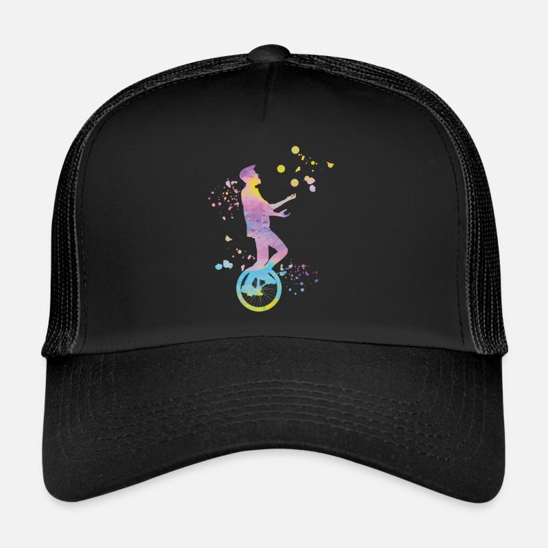 Einradfahrer Einradfahren Einrad Trucker Cap
