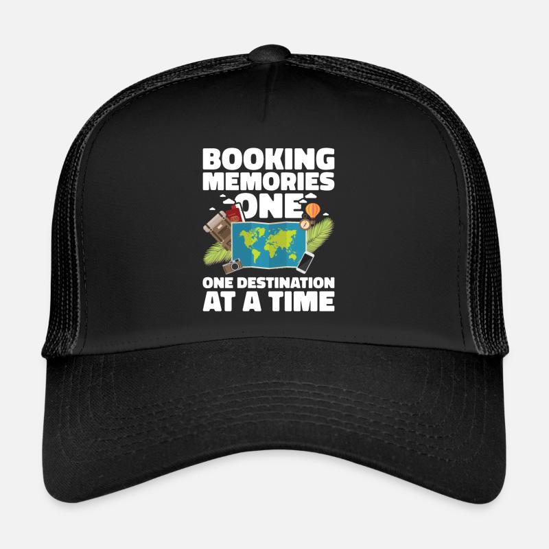 Commis au tourisme Agence de voyages Casquette trucker 