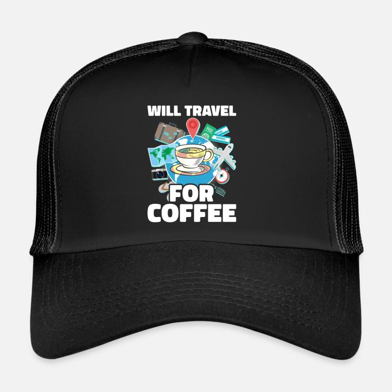 Commis au tourisme Agence de voyages Casquette trucker 