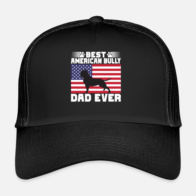 American Bully Gifts - Trucker Cap - Schwarz/Schwarz