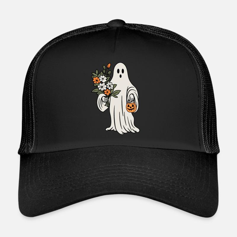 Geist mit Blumen Trucker Cap