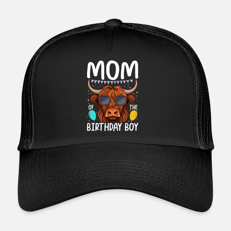 Maman du garçon d’anniversaire Casquette trucker 