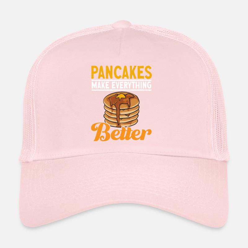 Pancake Frühstück Pfannkuchen Trucker Cap