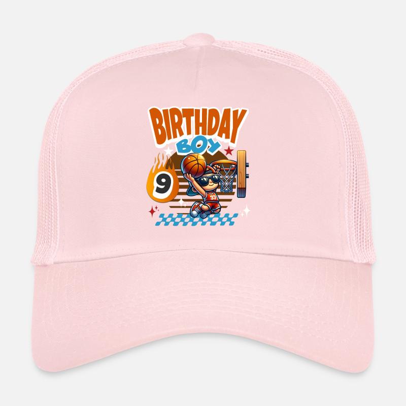 Basketball 9e anniversaire Casquette trucker 
