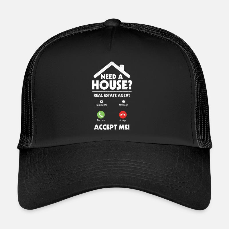 Agent immobilier Casquette trucker 