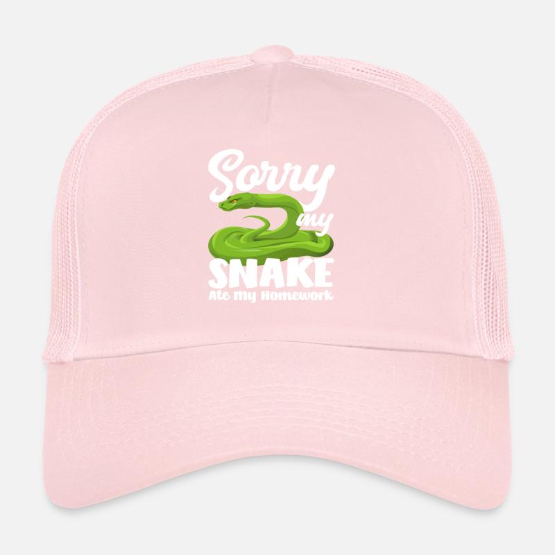 Snake Homework Trucker Cap