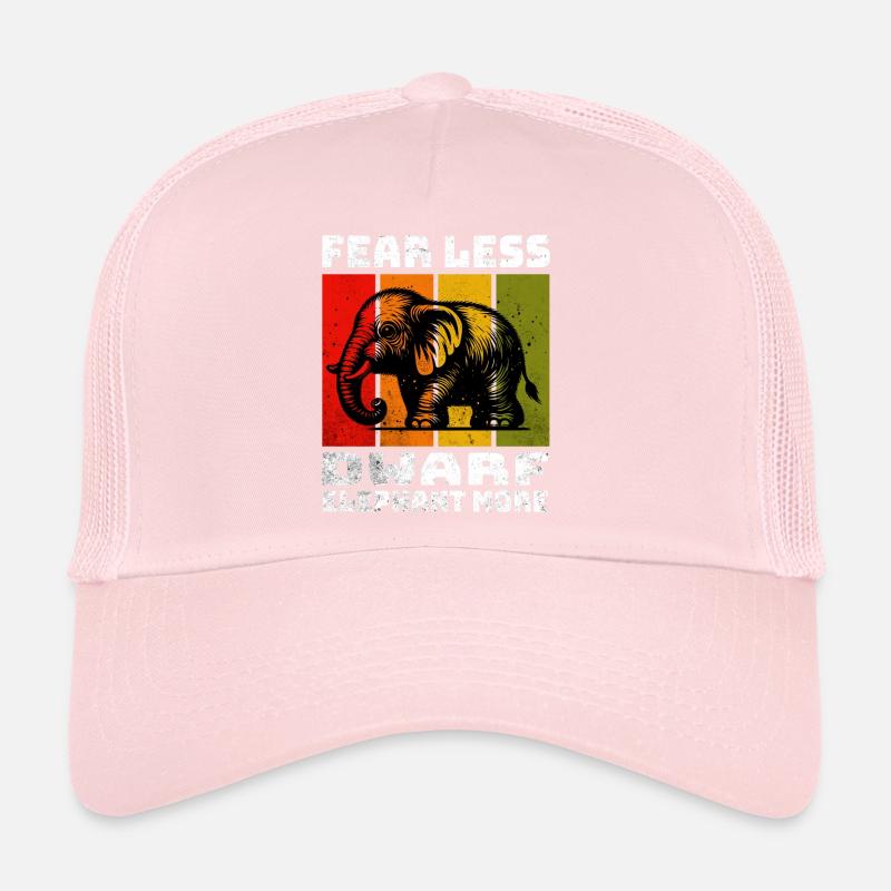 Eléphant nain Zwergelefant Casquette trucker 