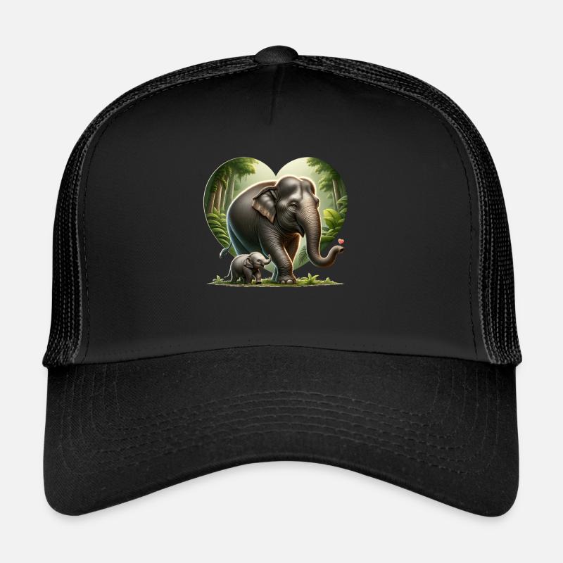 Eléphant nain Casquette trucker 