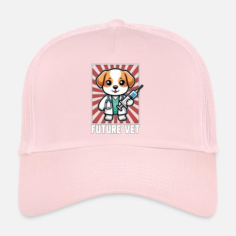 Veterinary Medicine Future Vet Veterinary Practice Trucker Cap