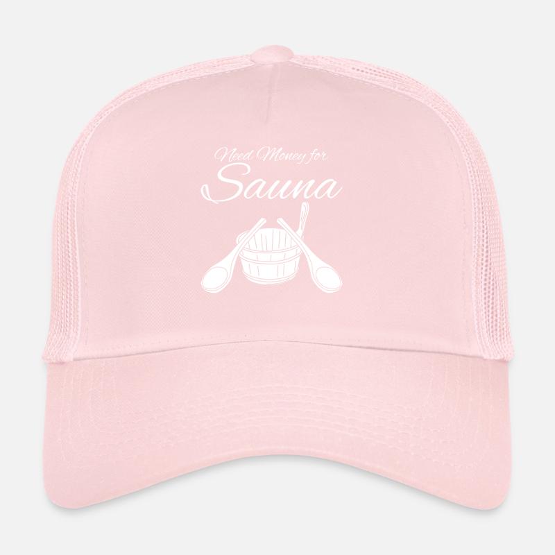 Spa Sauna Thermal Bath Wellness Trucker Cap