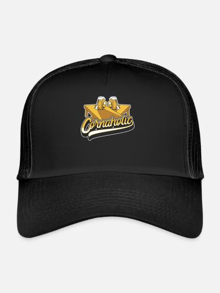 Cornaholic Game Boards Pouf Professionnel - Casquette trucker - noir/noir