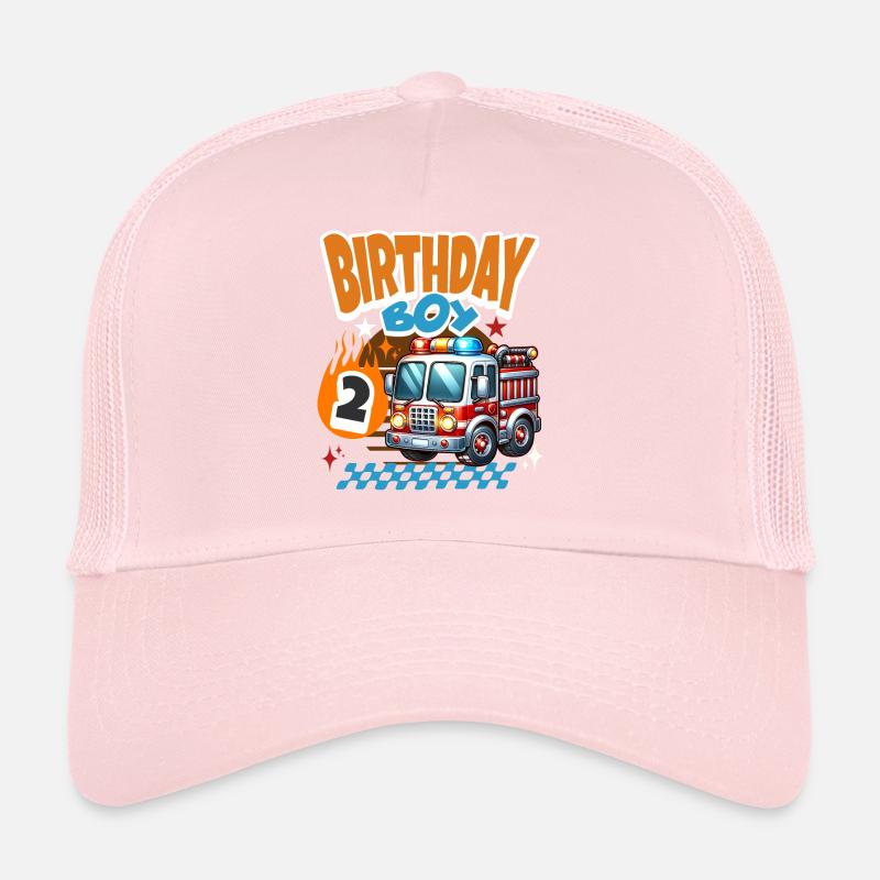 2nd Birthday Fire Brigade Trucker Cap