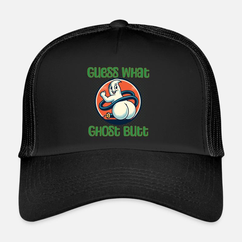 Devinez ce que les fantômes disent drôles de fantômes Casquette trucker 