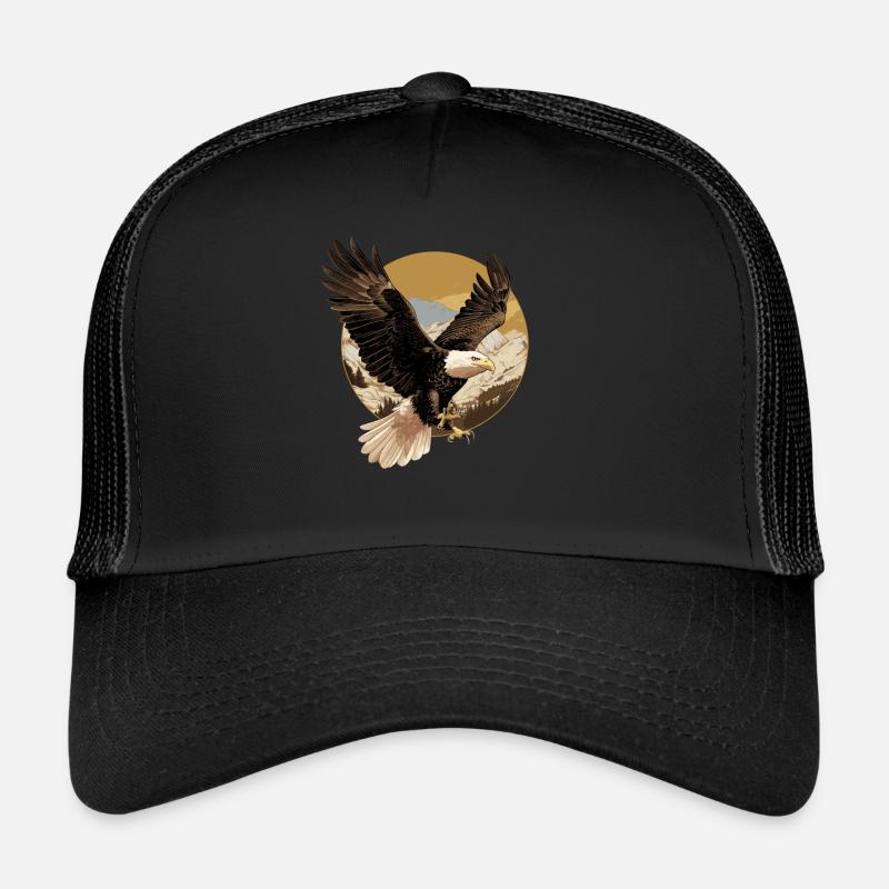 Bald Eagle Weißkopfseeadler Trucker Cap