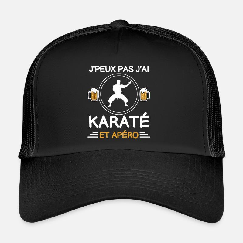 I can't I Karate Aperitif Karateka Trucker Cap