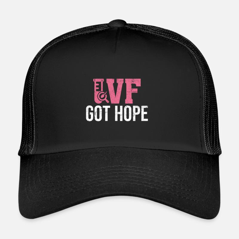 IVF Got Hope Funny Infertility IVF Mom Egg Trucker Cap