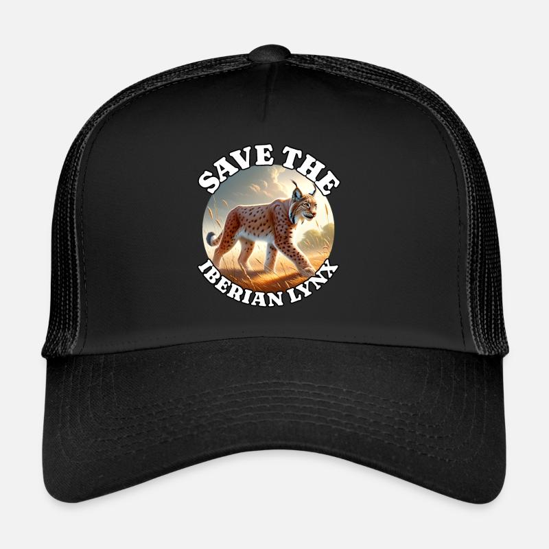 Iberian lynx Trucker Cap