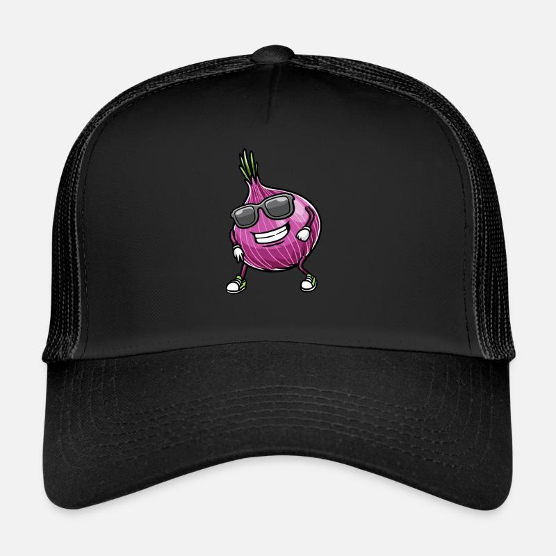 Red Onion Vegetables Trucker Cap