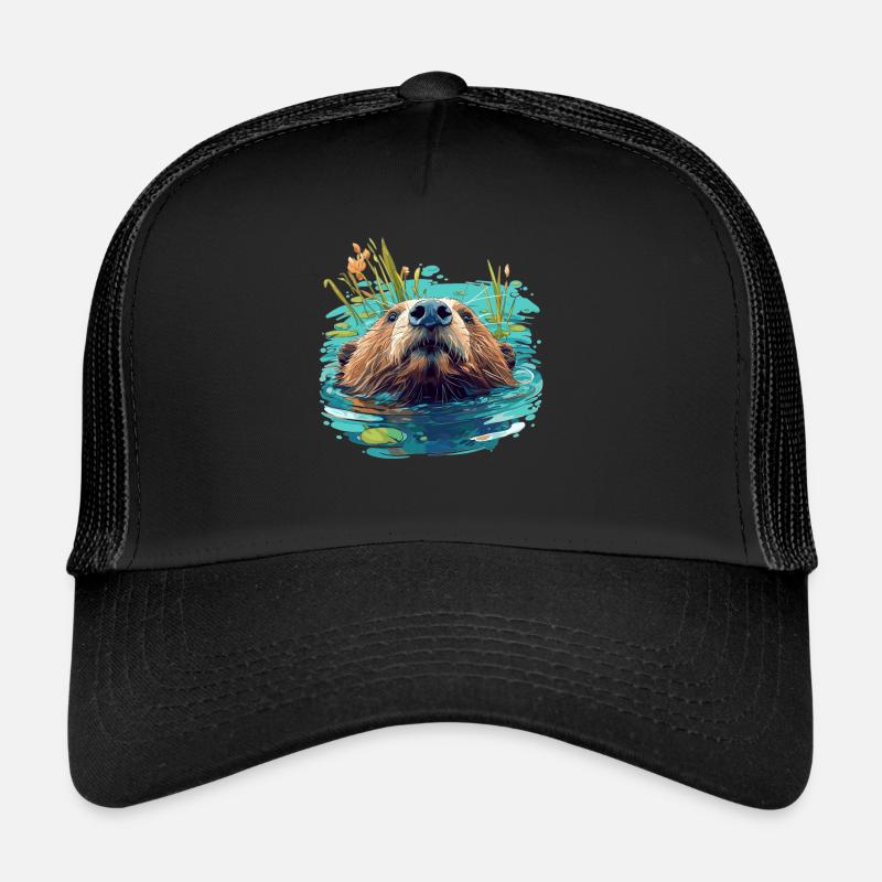 Beaver Biber Casquette trucker 