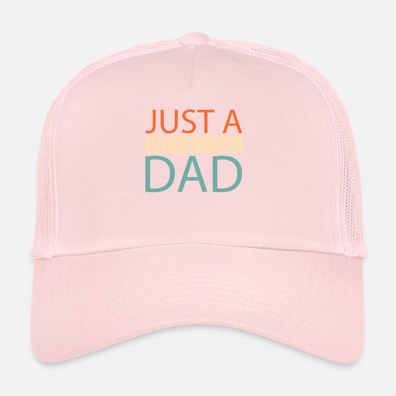 Lutteur Juste un papa lutteur Casquette trucker 