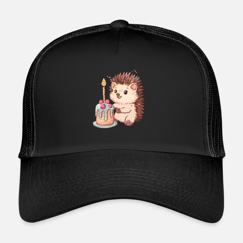 Hedgehugs Cute Hedgehog Trucker Cap
