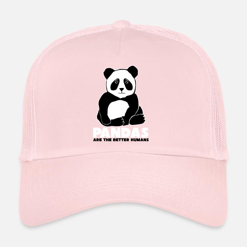 Panda Panda Bear Pandas Giant Trucker Cap