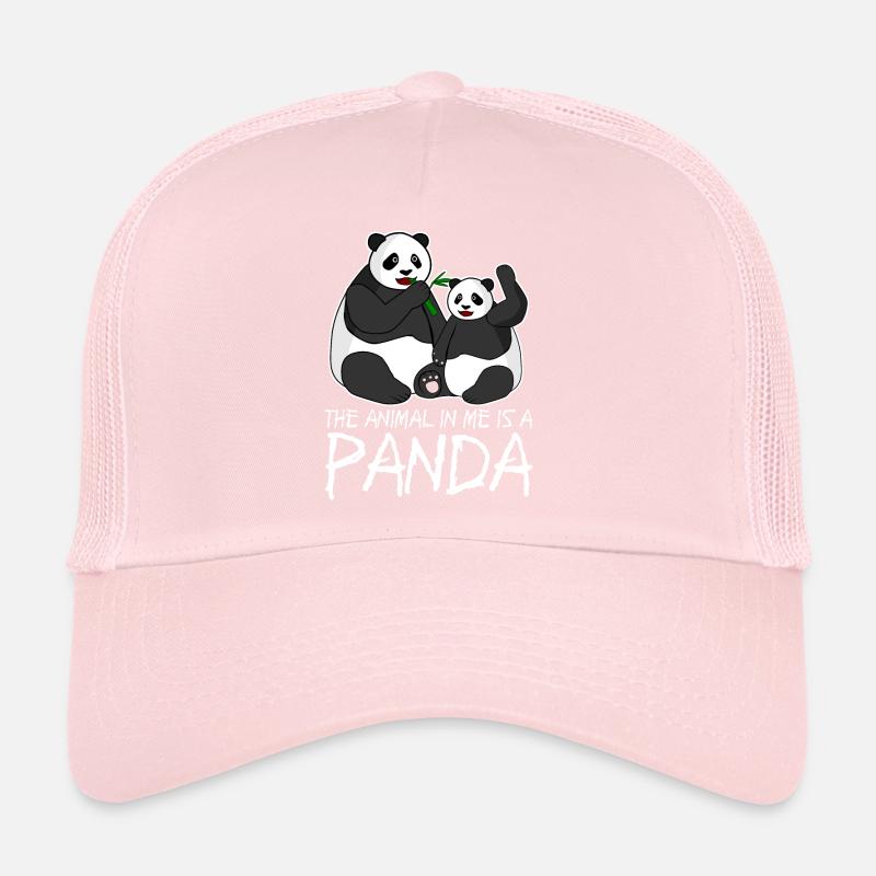 Pandas Giant Panda Panda Bear Trucker Cap