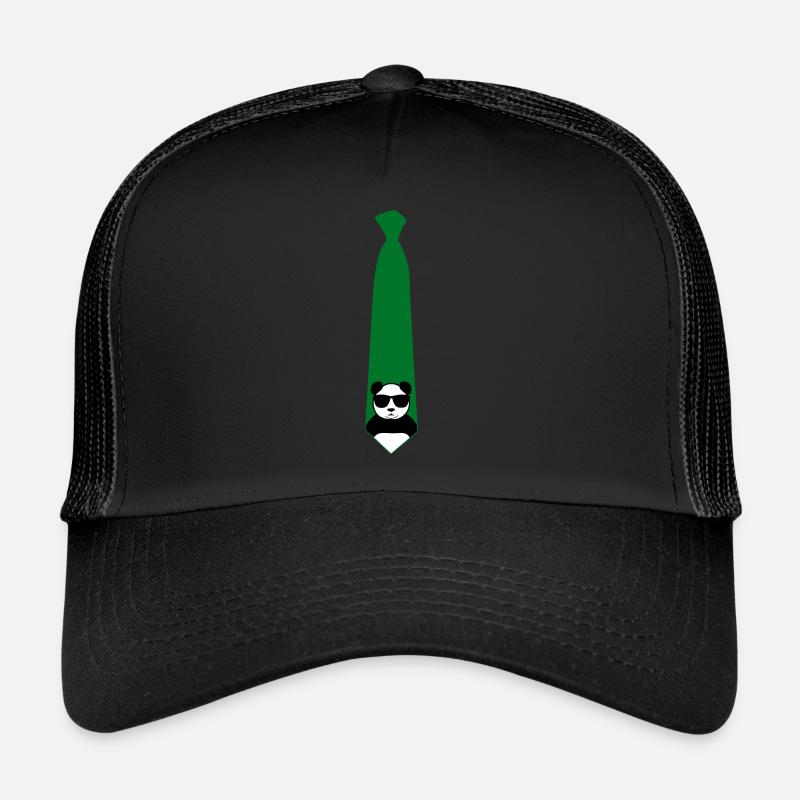 Giant Panda Tie Panda Bear Trucker Cap