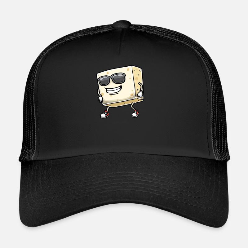 Dancing Tofu for Vegans and Tofu Lovers Trucker Cap