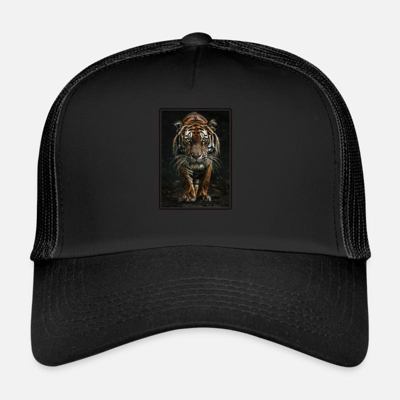 Tiger - Trucker Cap - black/black