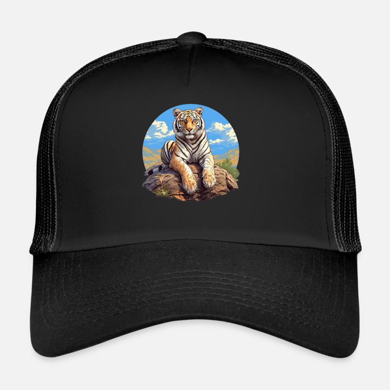 Bengal Tiger King Tiger Trucker Cap
