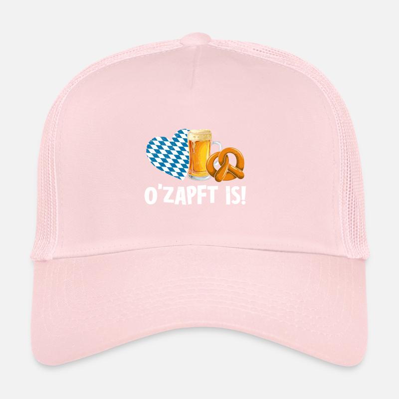 O'Zapft is Bier Trink Spruch Bierzelt Trucker Cap