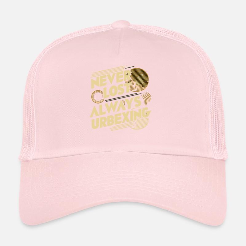Jamais perdu Toujours Urbexing Aventure Casquette trucker 