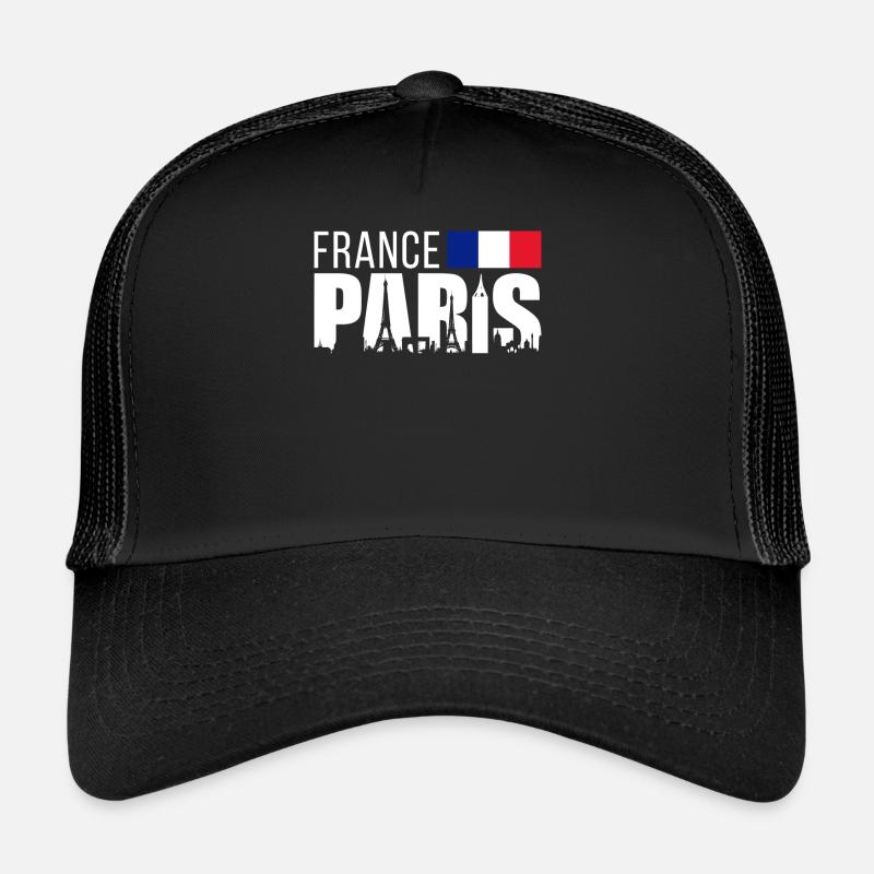 Frankreich Paris Eiffelturm Frankreich Flagge Trucker Cap
