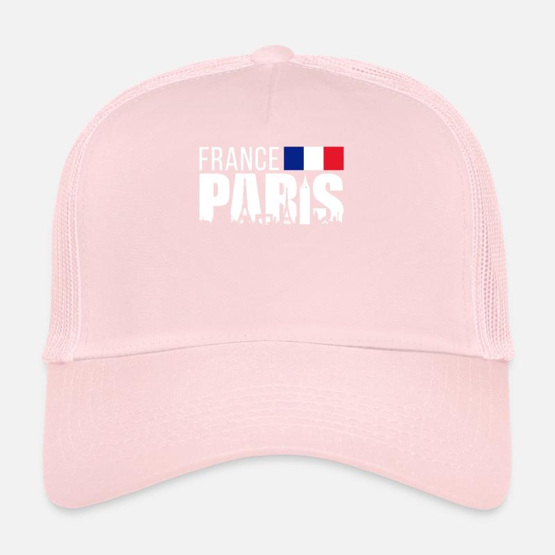 Frankreich Paris Eiffelturm Frankreich Flagge Trucker Cap