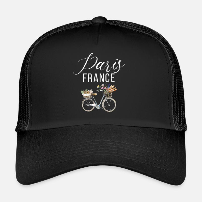 Frankreich Paris Eiffelturm Frankreich Flagge Trucker Cap