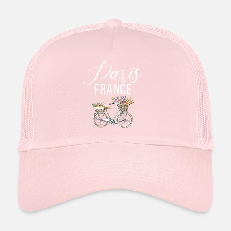 Frankreich Paris Eiffelturm Frankreich Flagge Trucker Cap